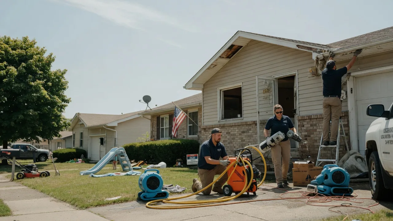 Water Damage Restoration in North Prairie, WI near me